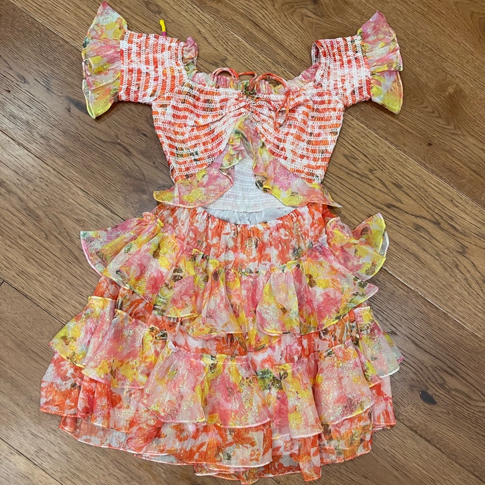 rococo sands dress size small